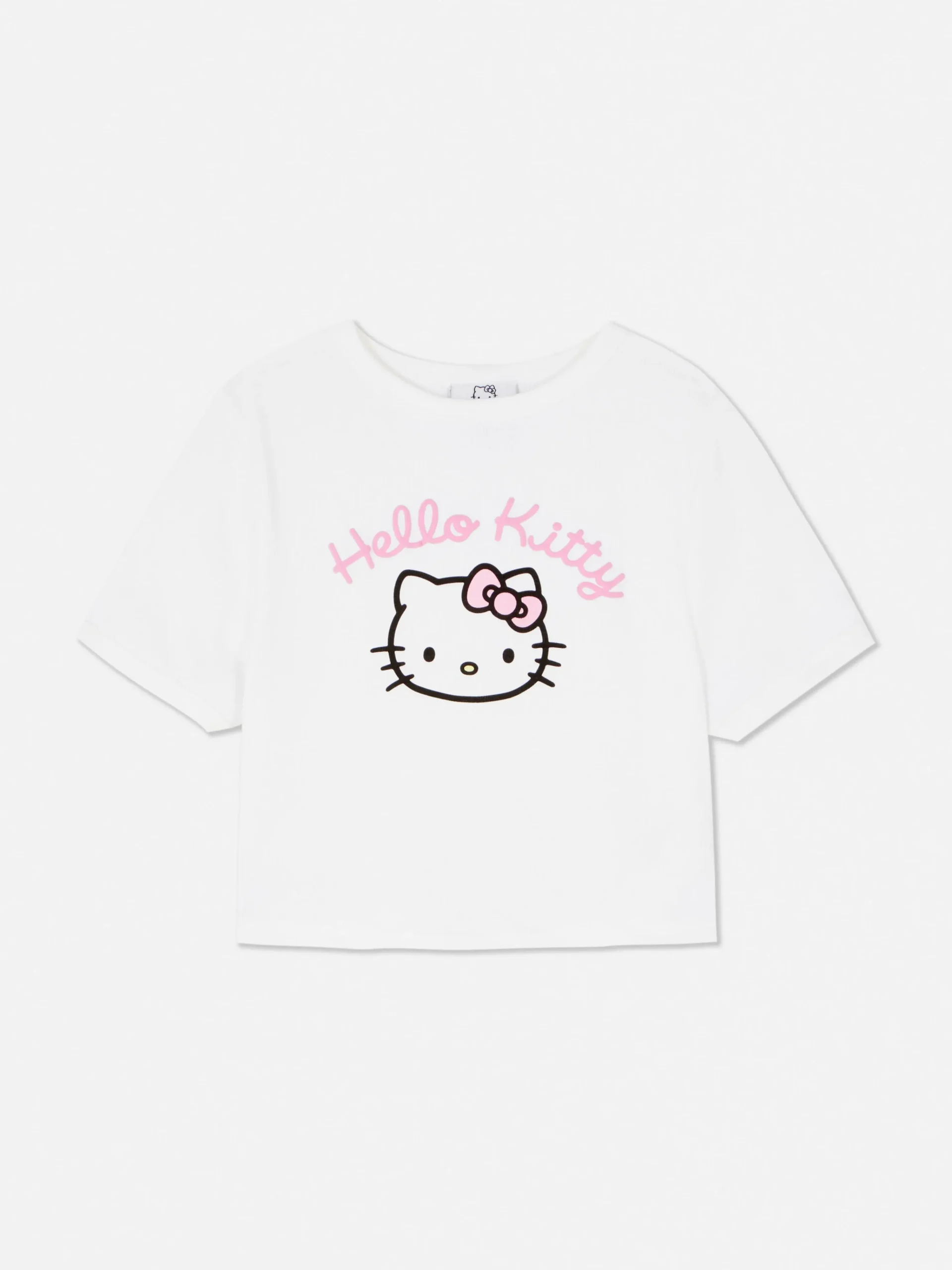 New „Hello Kitty“ Baby Tee Schlafanzug-Oberteil Damen Schlafanzugoberteile