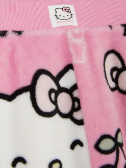 Best „Hello Kitty“ Fleece-Schlafanzughose Zum 50. Jubiläum Damen Schlafanzughosen