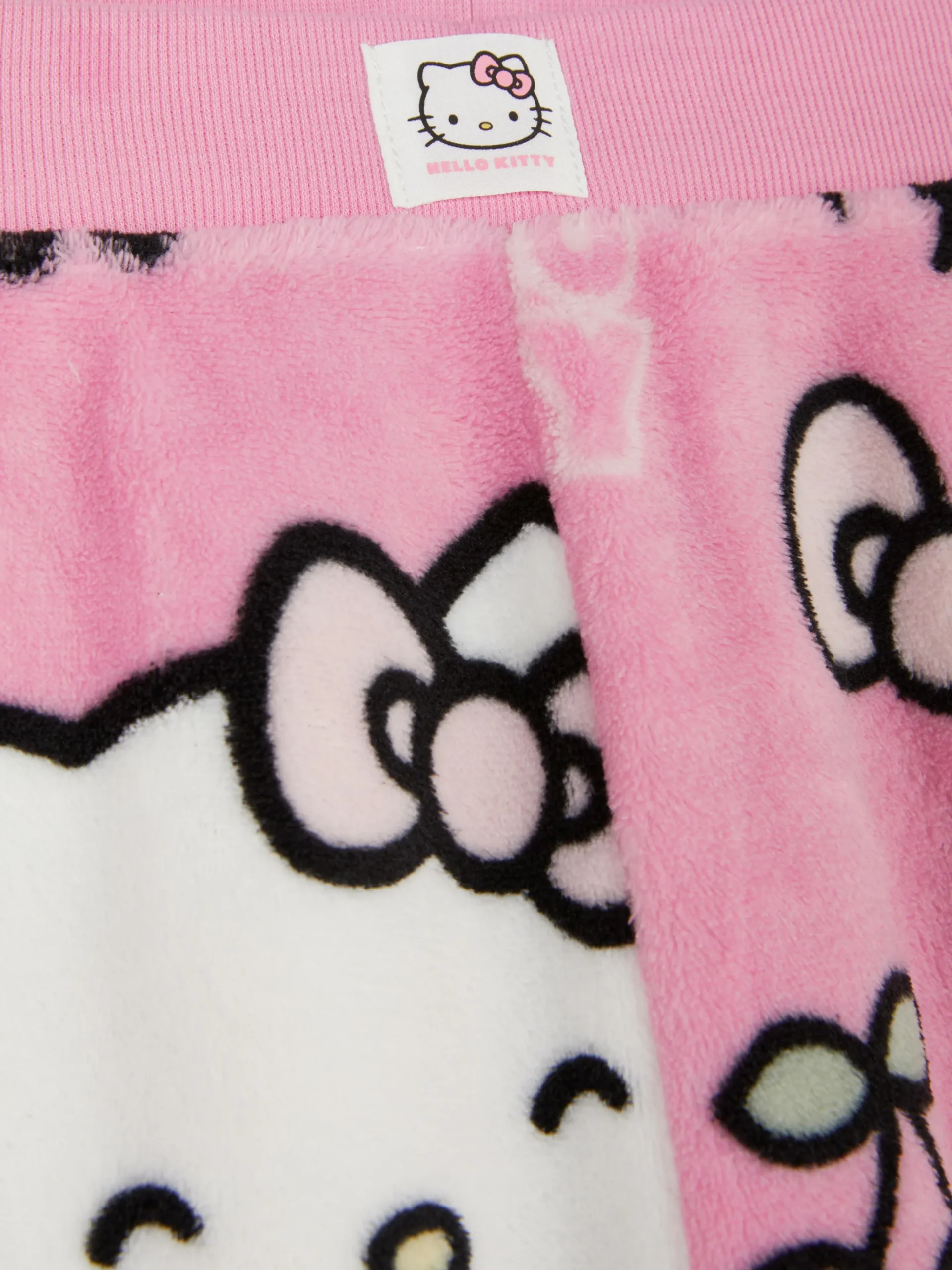 Best „Hello Kitty“ Fleece-Schlafanzughose Zum 50. Jubiläum Damen Schlafanzughosen