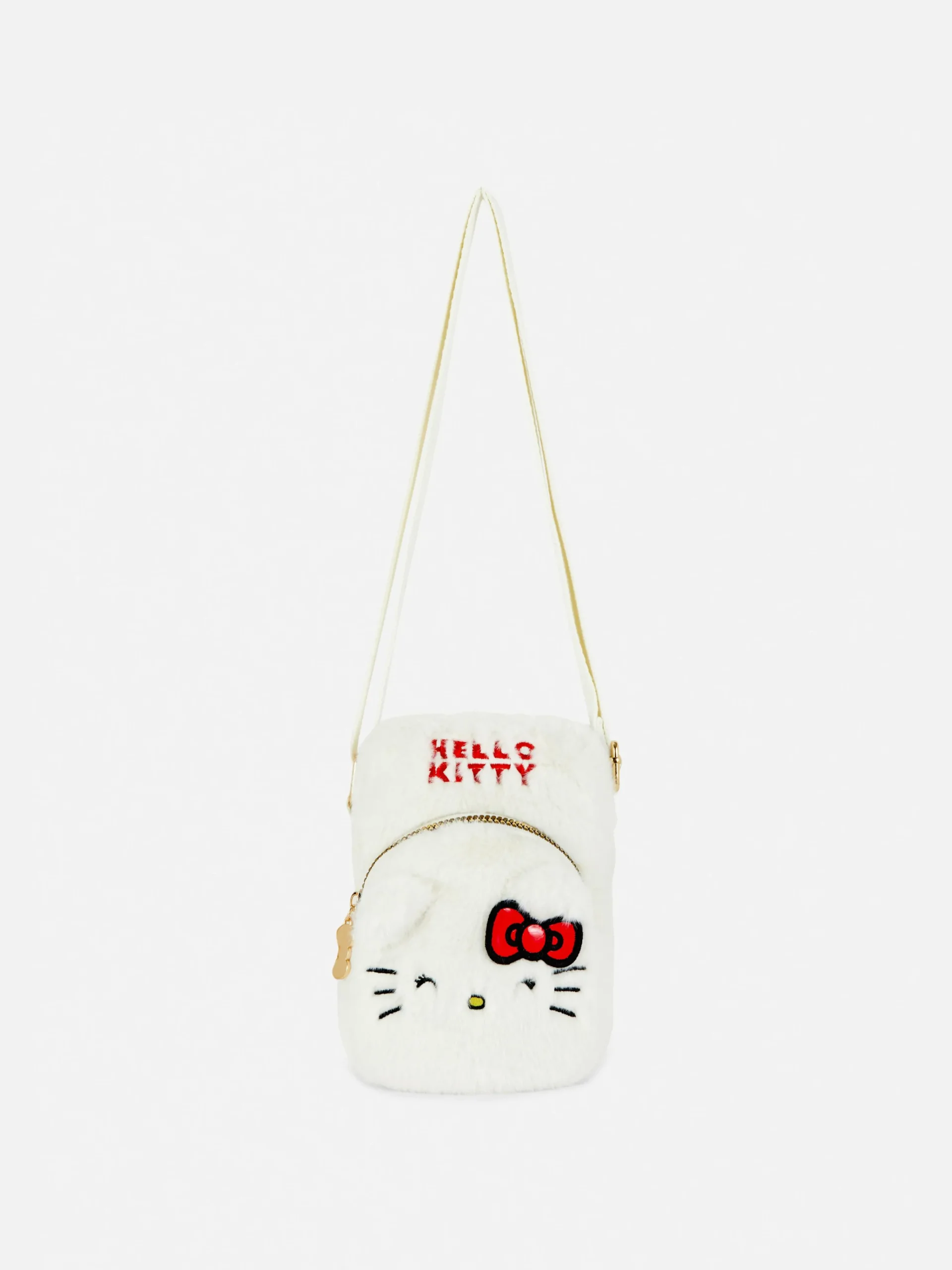 „Hello Kitty“ Handytasche Mit Plüsch Damen Taschen Und Portemonnaies
