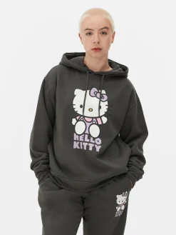 Outlet „Hello Kitty“ Hoodie Mit Charakter-Print Damen Hoodies Und Sweatshirts