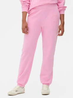 „Hello Kitty“ Jogginghose Mit Stickerei Damen Jogginghosen