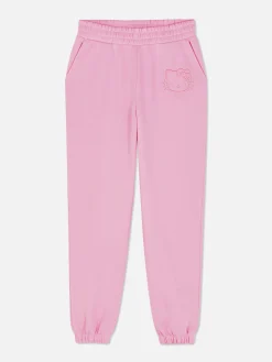 „Hello Kitty“ Jogginghose Mit Stickerei Damen Jogginghosen
