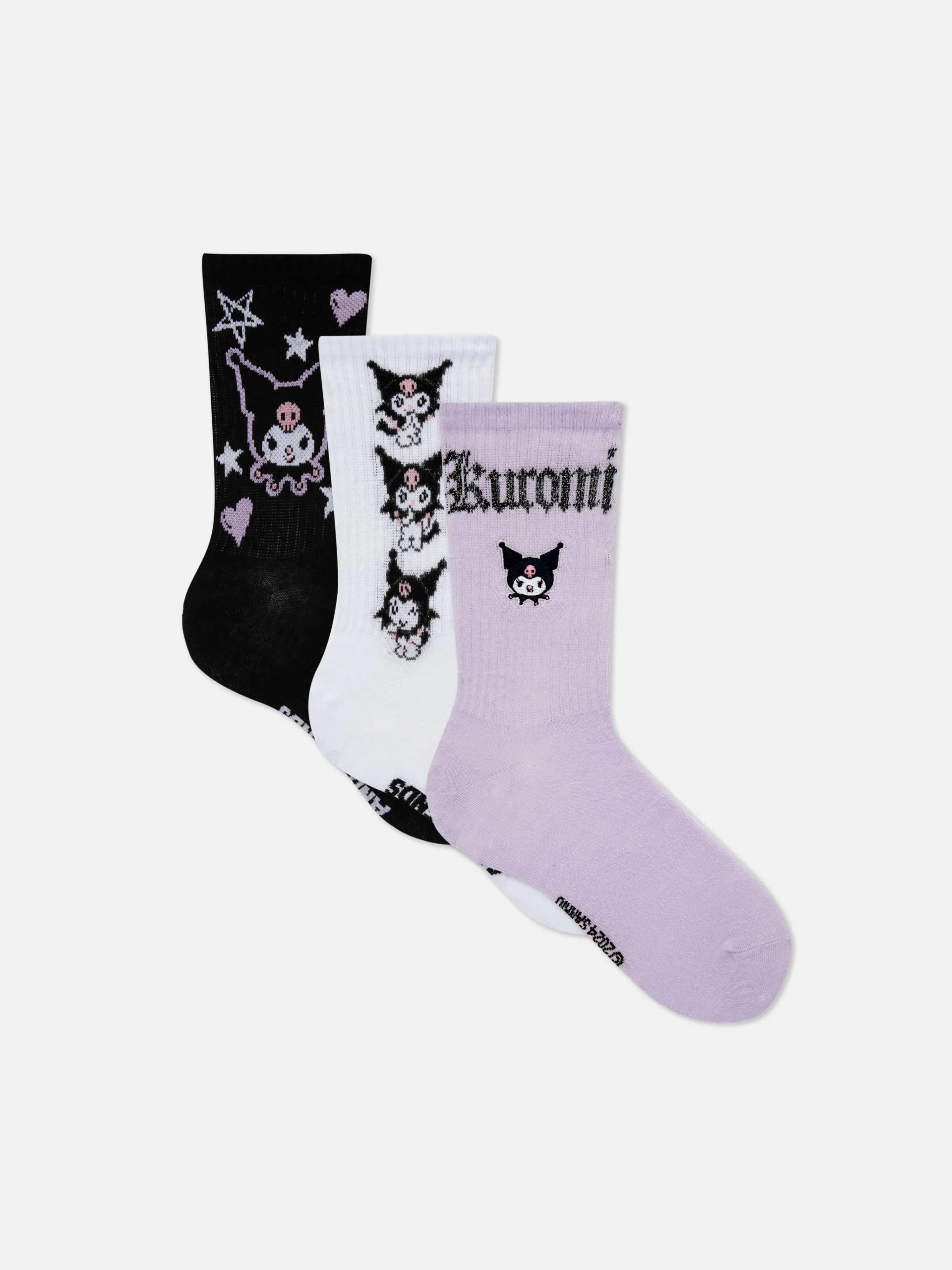 Online „Hello Kitty Kuromi“ Crew-Socken, 2er-Pack Damen Socken