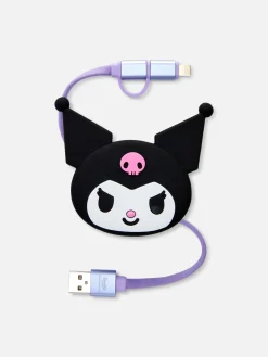 Hot „Hello Kitty Kuromi“ Einziehbares Ladegerät Ladegeräte