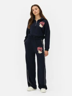 Online „Hello Kitty“ Sweatshirt Mit Halbem Reißverschluss Damen Hoodies Und Sweatshirts