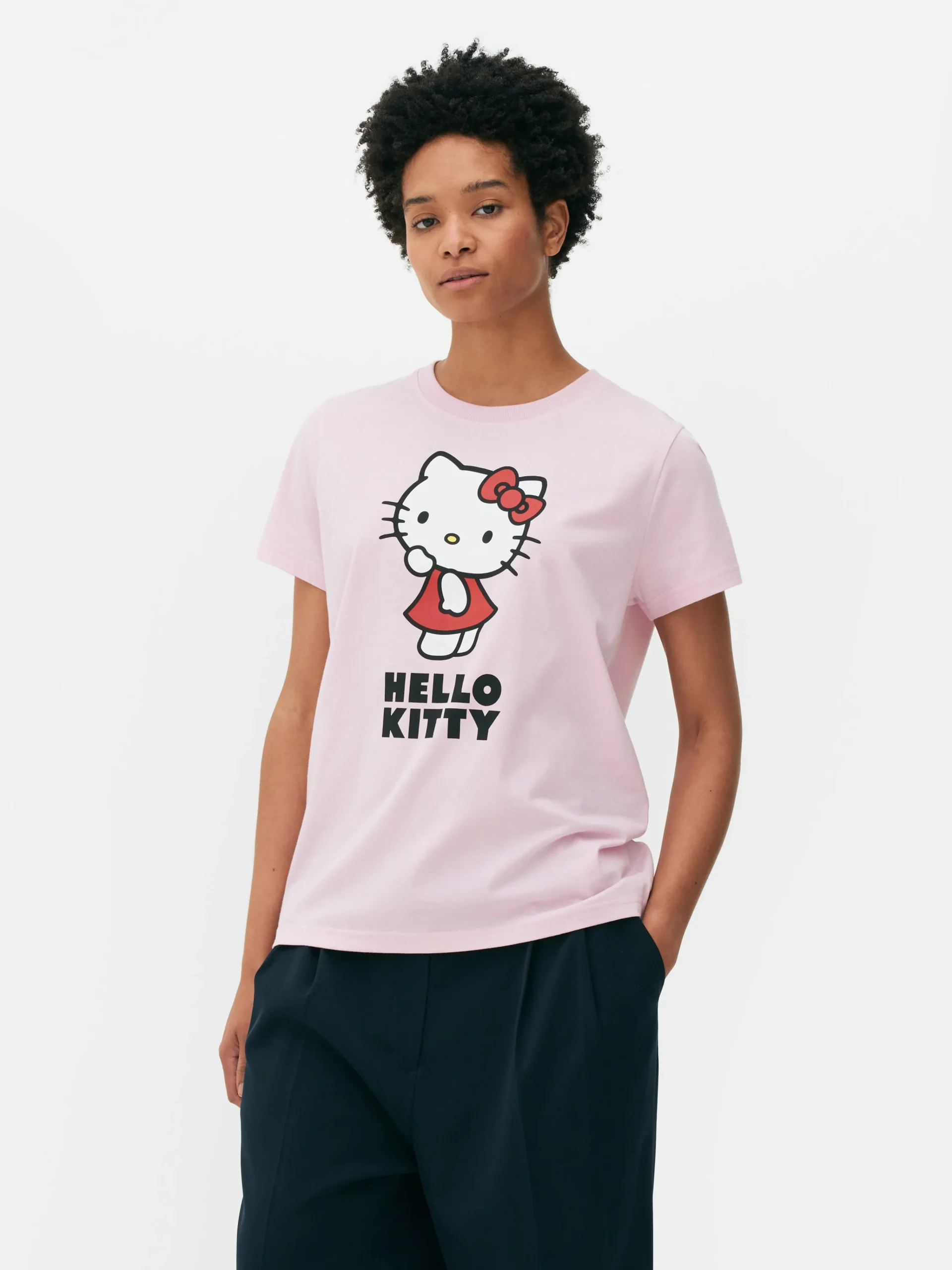 Discount „Hello Kitty“ T-Shirt Mit Grafik Damen Tops Und T-Shirts