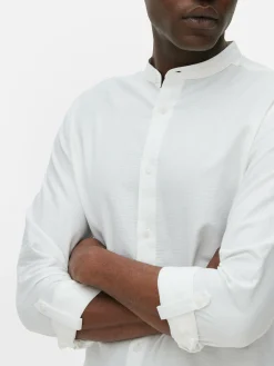 Best Hemd Mit Hochgerollten Ärmeln Und Knopfleiste Herren Hemden