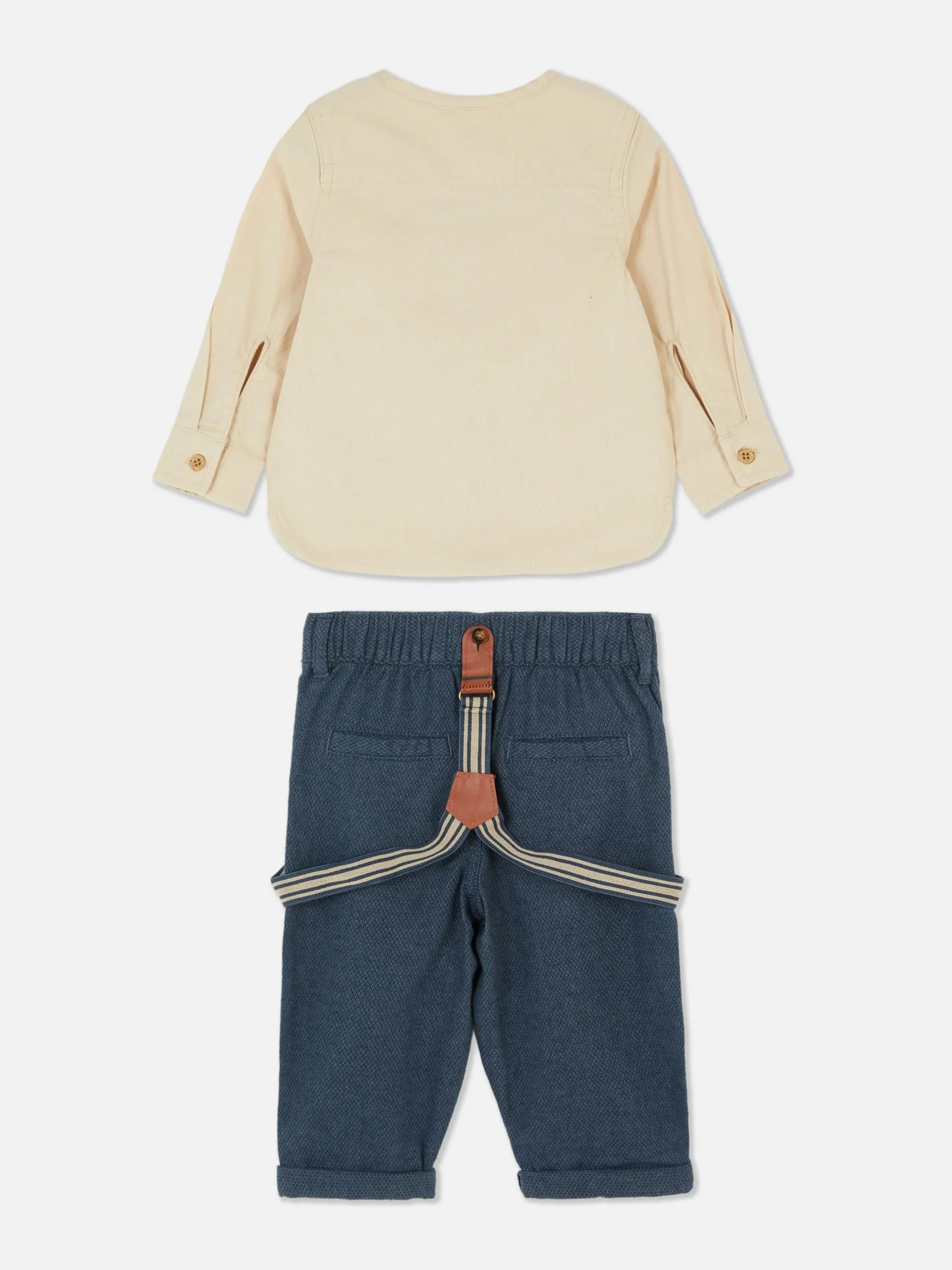 Sale Hemd Mit Knopfleiste Und Hose Mit Hosenträgern Sets Und Outfits