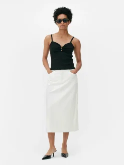 Clearance Henley-Camisole Damen Tops Und T-Shirts