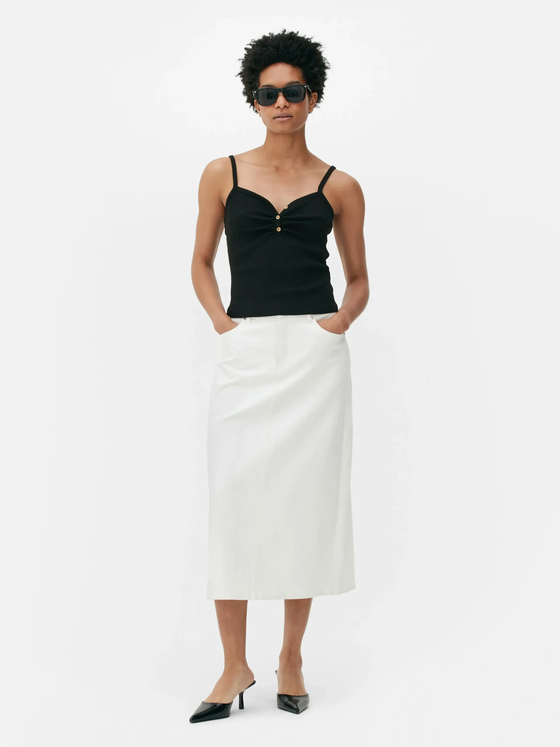 Clearance Henley-Camisole Damen Tops Und T-Shirts