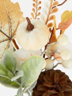 Herbstliches Bouquet Aus Kunstpflanzen Halloween-Deko Und Süßigkeiten|Halloween Alle