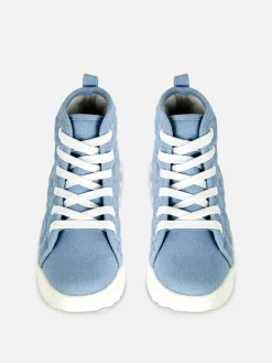 Clearance High-Top-Sneaker Mit Dicker Sohle Und Sternenmuster Kinder Sneakers