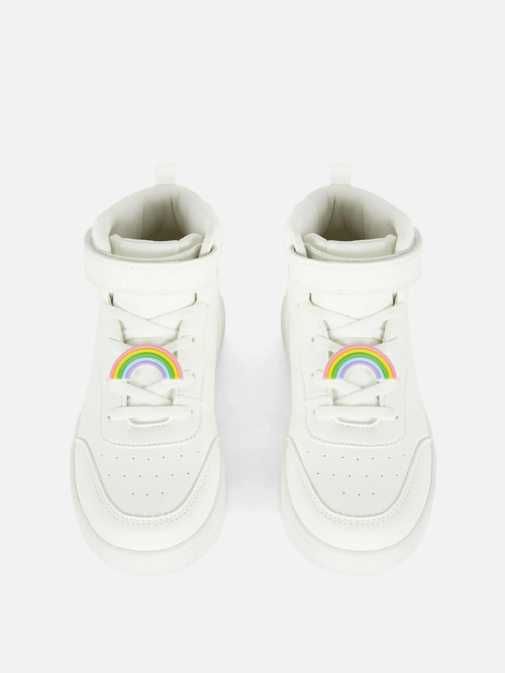 Clearance High-Top-Sneaker Mit Regenbogenanhänger Kinder Sneakers