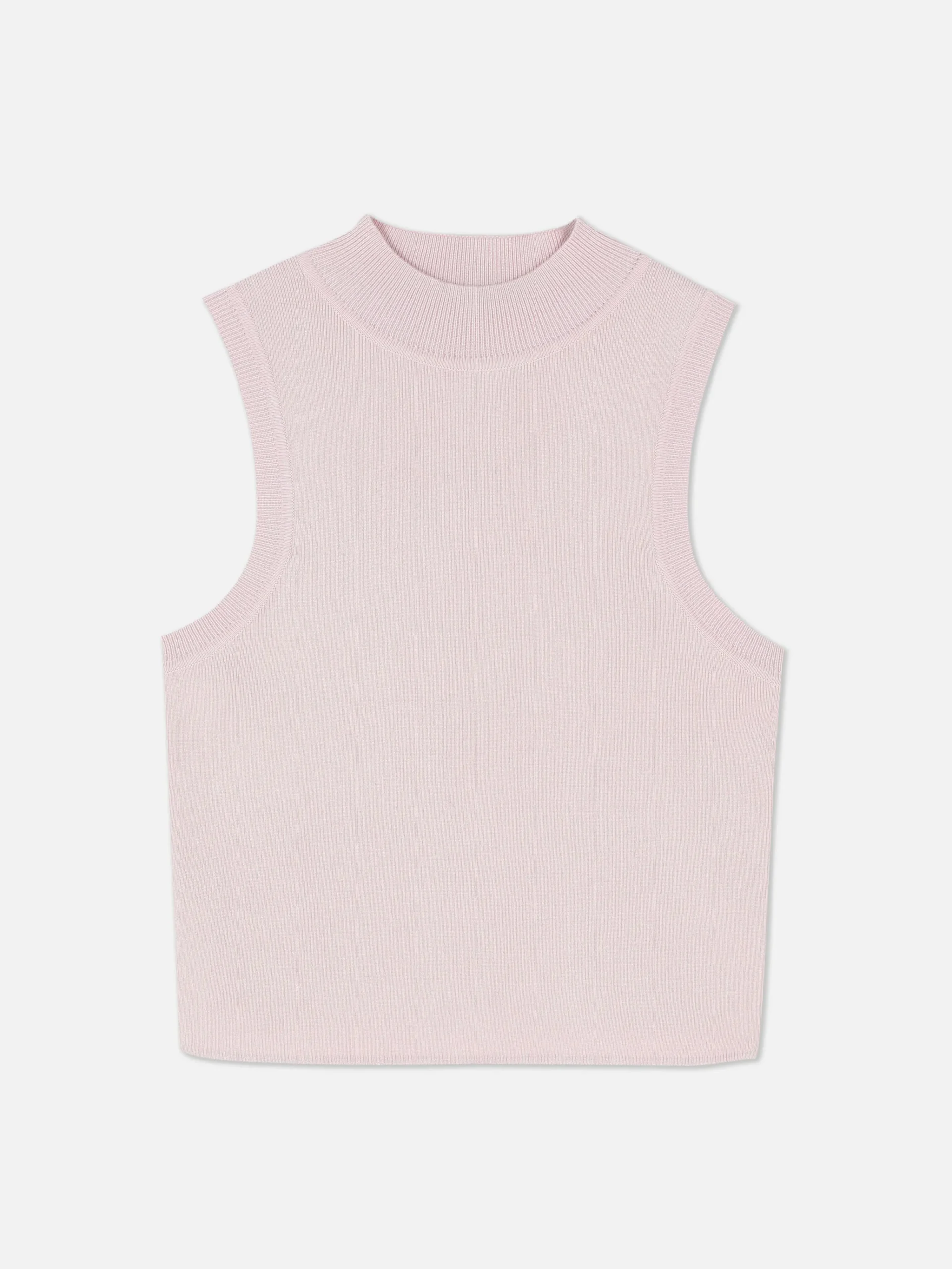 Outlet Hochgeschlossenes, Kurzes Trägertop Damen Tops Und T-Shirts