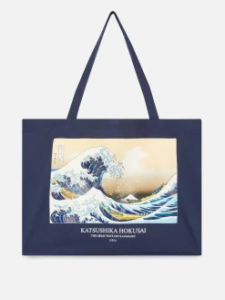 New „Hokusai Die Große Welle“ Canvas-Tasche Reiseaccessoires