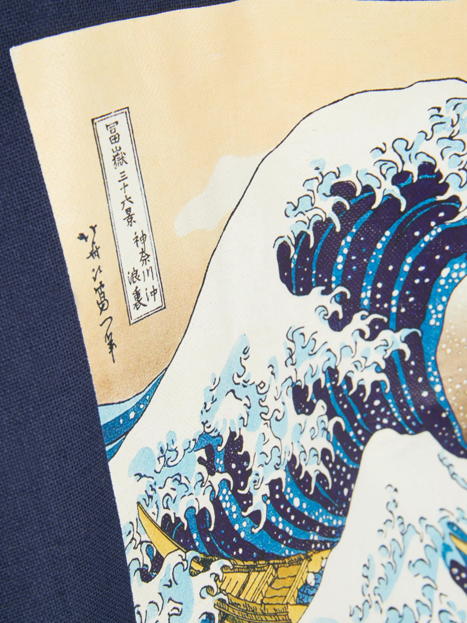 New „Hokusai Die Große Welle“ Canvas-Tasche Reiseaccessoires