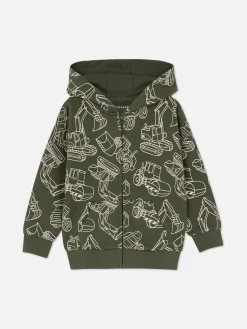 Online Hoodie Mit Grafik Und Reißverschluss Zum Kombinieren Kinder Hoodies Und Sweatshirts