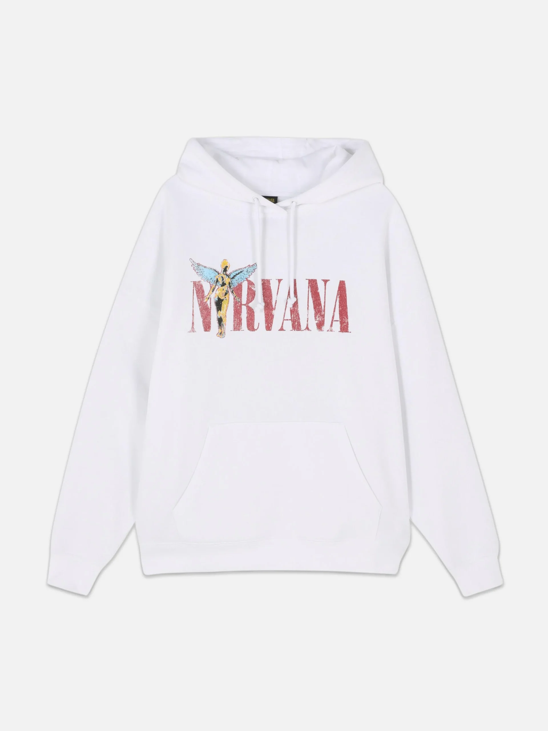 Sale Hoodie Mit „Nirvana“ Grafik Damen Loungewear|Hoodies Und Sweatshirts