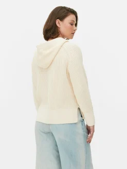 Sale Hoodie Mit Schnürausschnitt Damen Pullover Und Cardigans