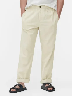 Sale Hose Aus Leinengemisch Herren Hosen