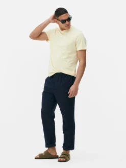 Hot Hose Aus Leinengemisch Herren Hosen