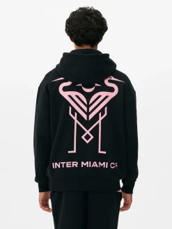 Outlet „Inter Miami“ Hoodie Mit Logo Herren Hoodies Und Sweatshirts