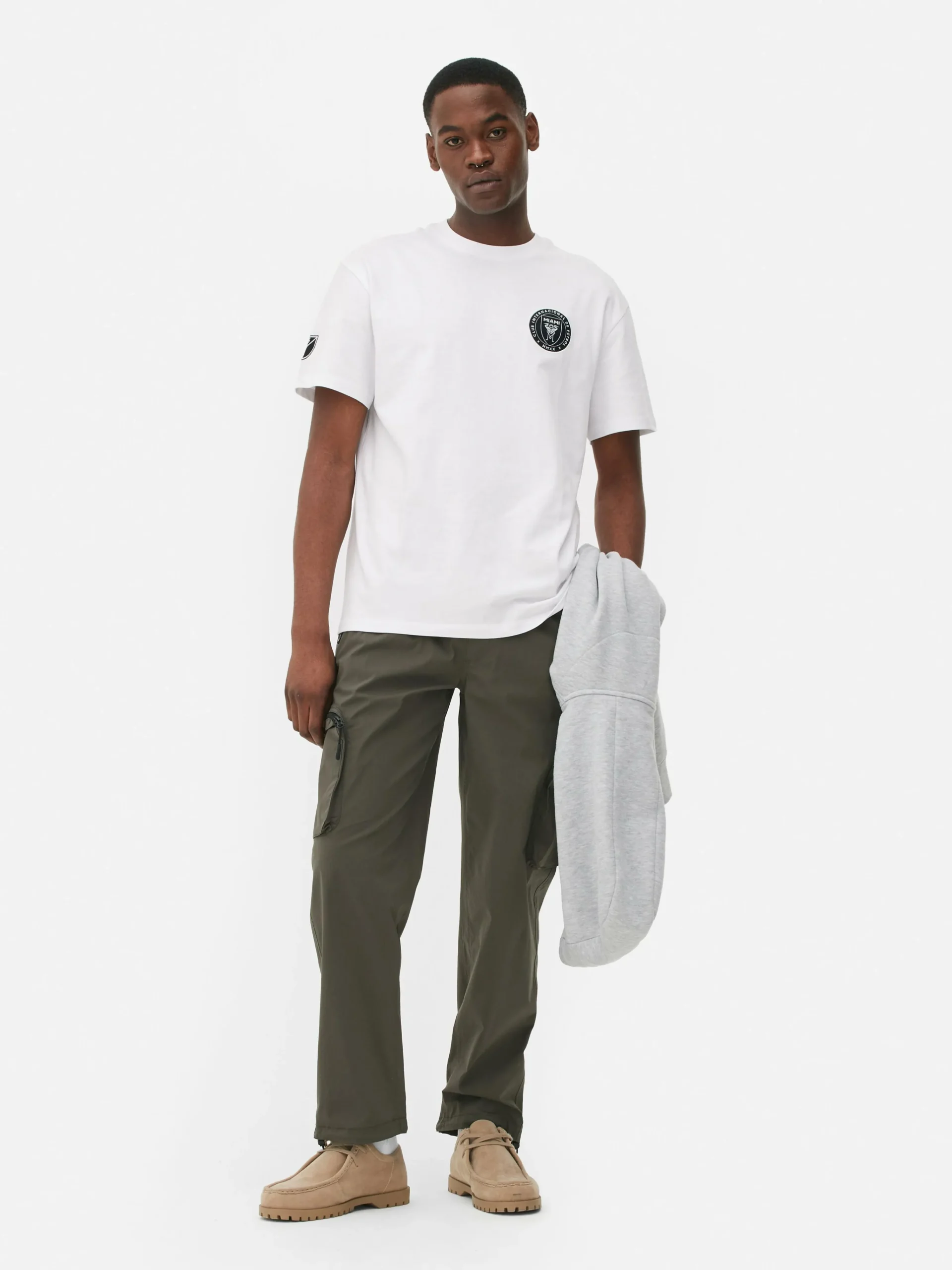 Outlet „Inter Miami“ T-Shirt Mit Logo-Print Herren Tops Und T-Shirts