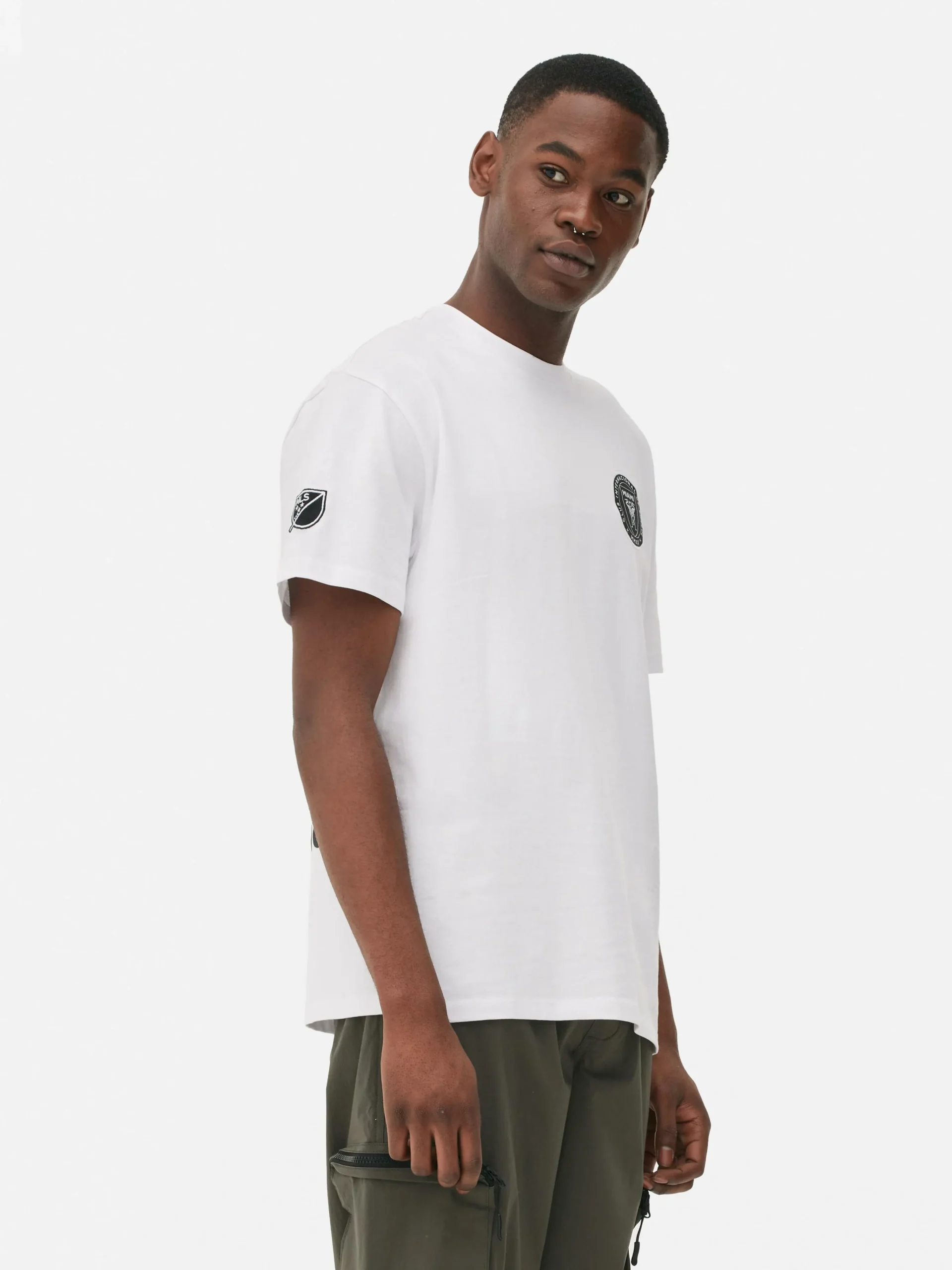 Outlet „Inter Miami“ T-Shirt Mit Logo-Print Herren Tops Und T-Shirts