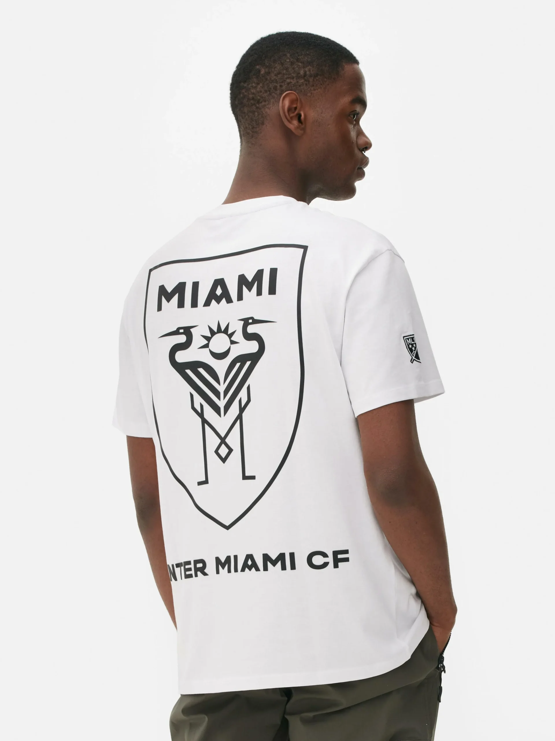 Outlet „Inter Miami“ T-Shirt Mit Logo-Print Herren Tops Und T-Shirts