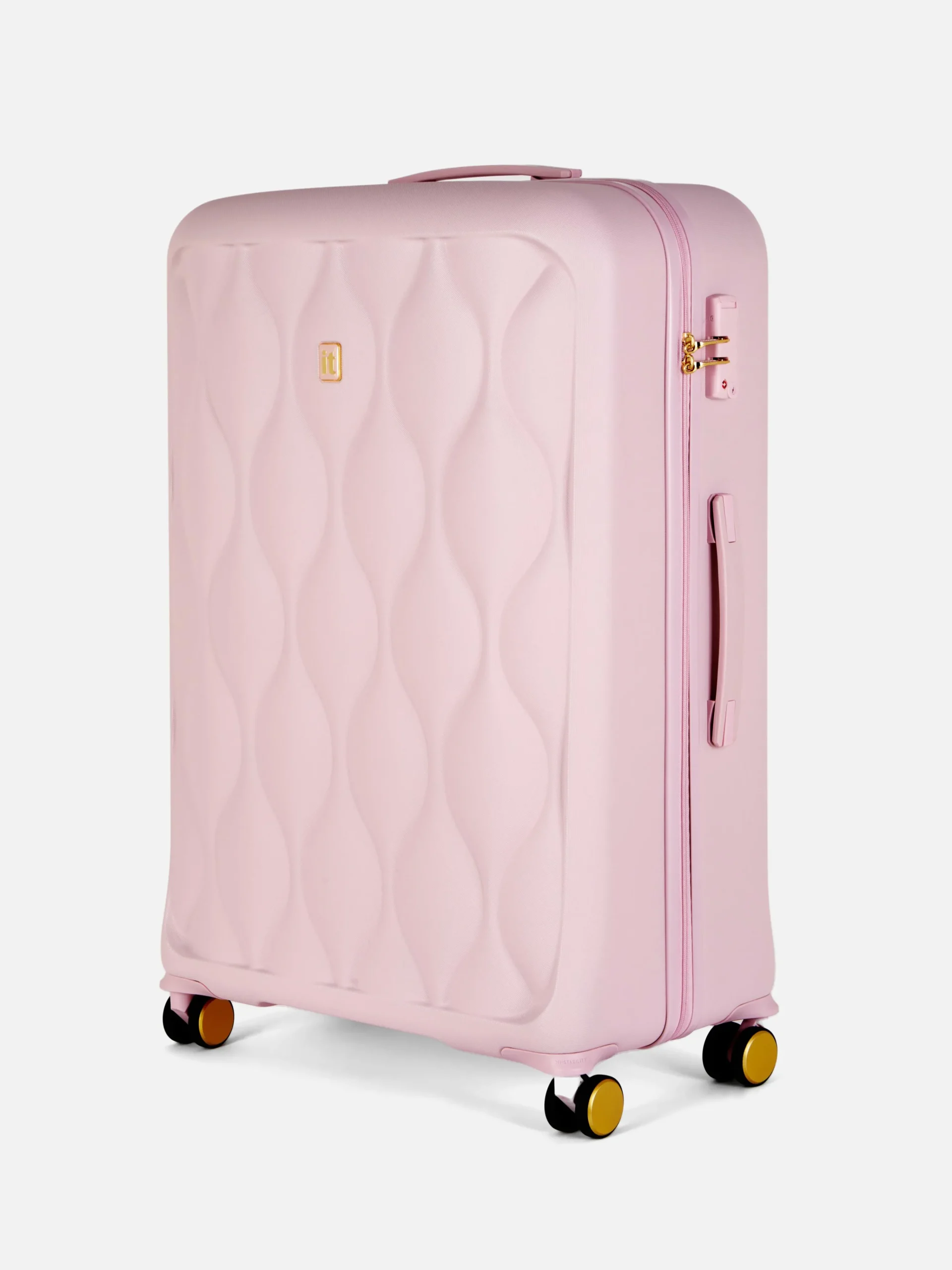 Sale „it Luggage“ Gesteppter Koffer Mit 8 Rollen Koffer Und Reisegepäck