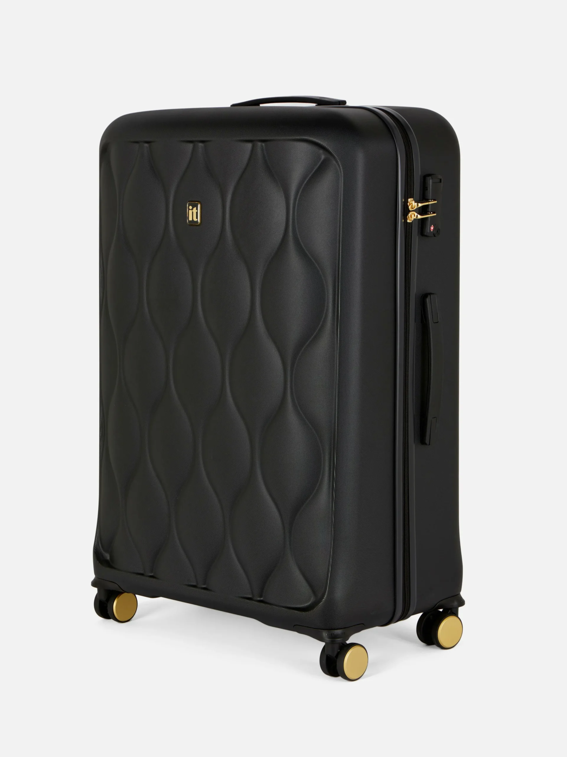Sale „it Luggage“ Gesteppter Koffer Mit 8 Rollen Koffer Und Reisegepäck