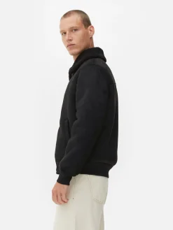 Best Jacke In Wildleder-Optik Mit Borg-Kragen Herren Jacken Und Mäntel