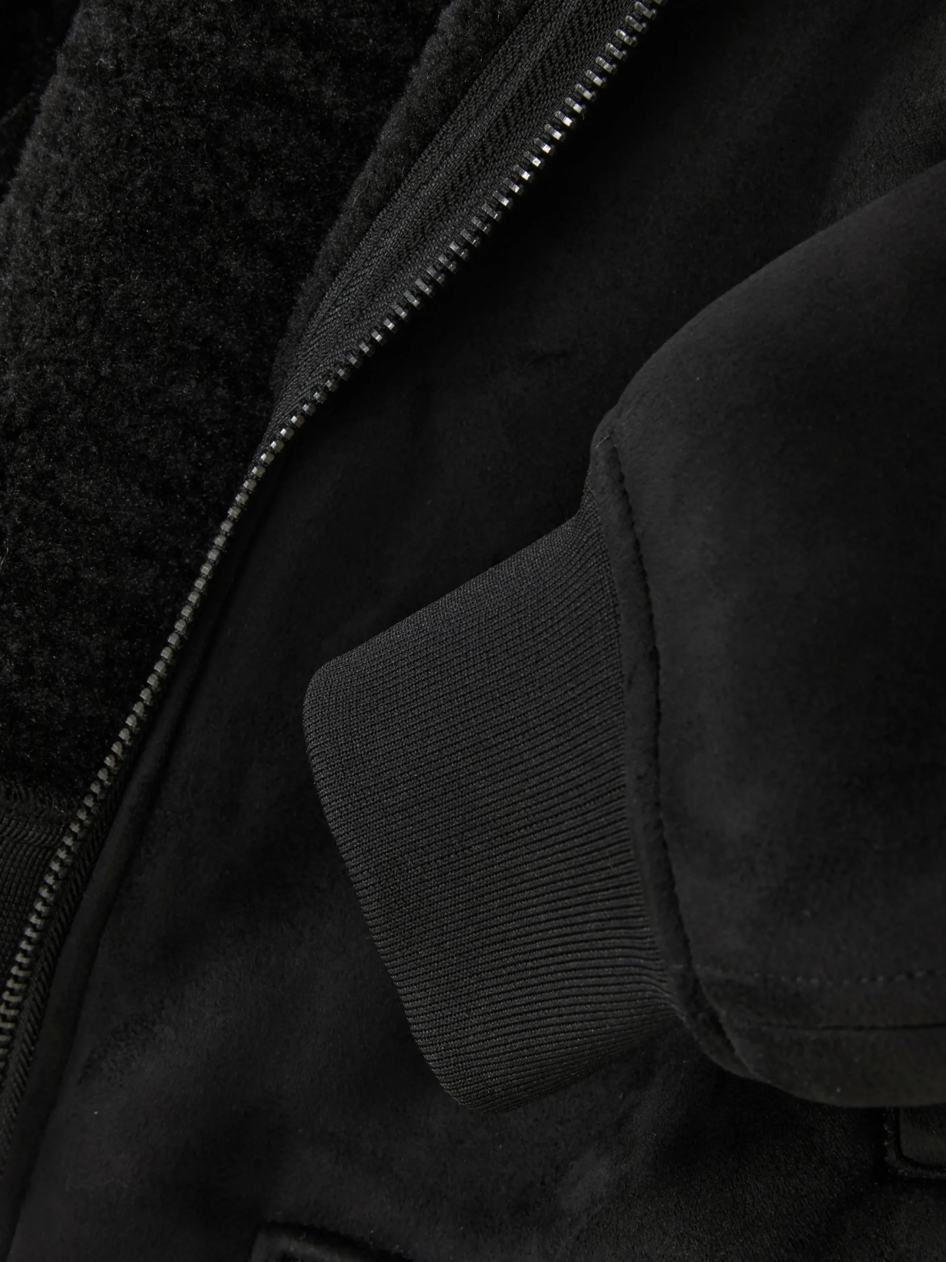 Best Jacke In Wildleder-Optik Mit Borg-Kragen Herren Jacken Und Mäntel