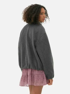 Discount Jacke Mit Ballonsaum Damen Jacken Und Mäntel