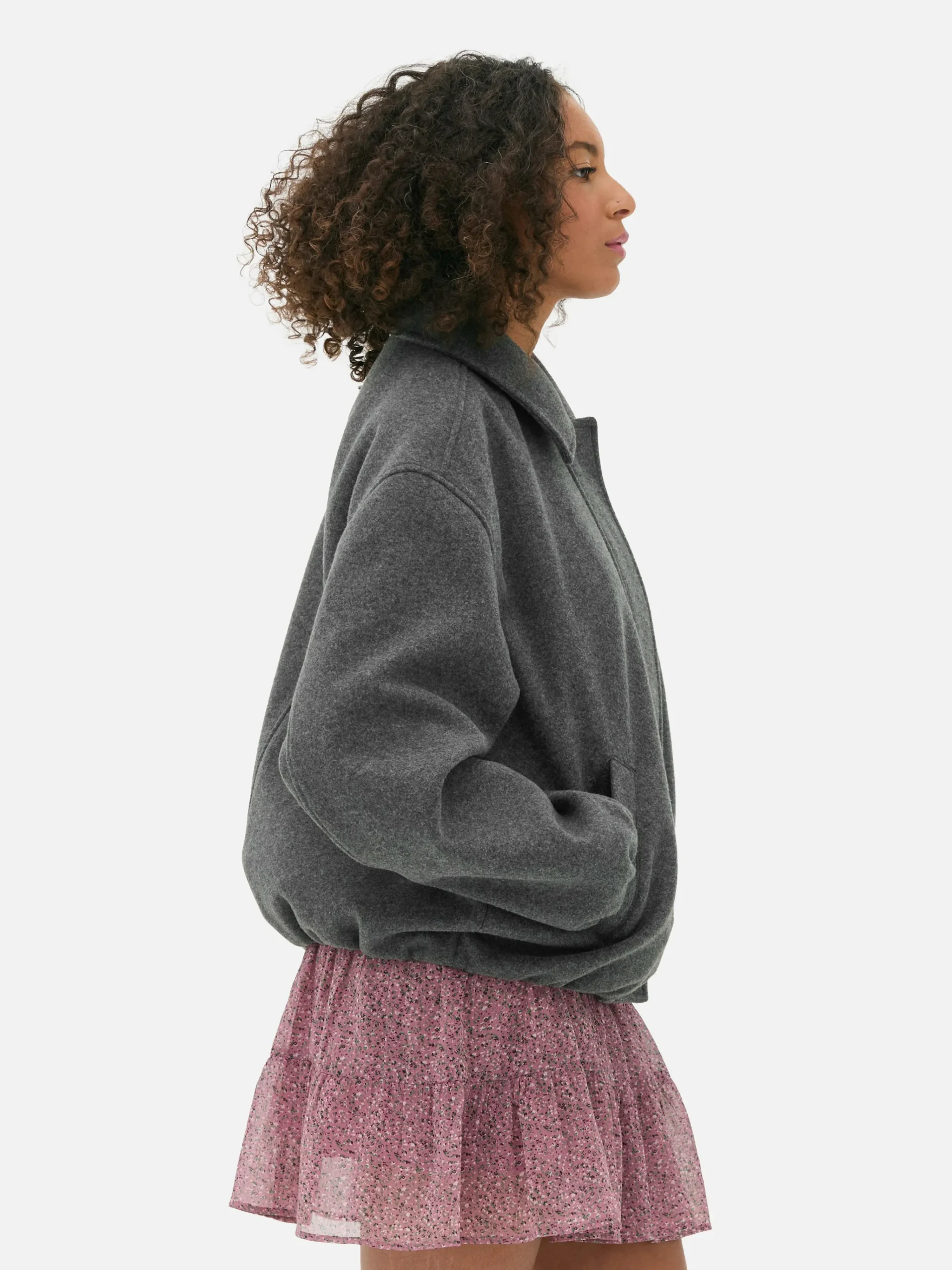 Discount Jacke Mit Ballonsaum Damen Jacken Und Mäntel