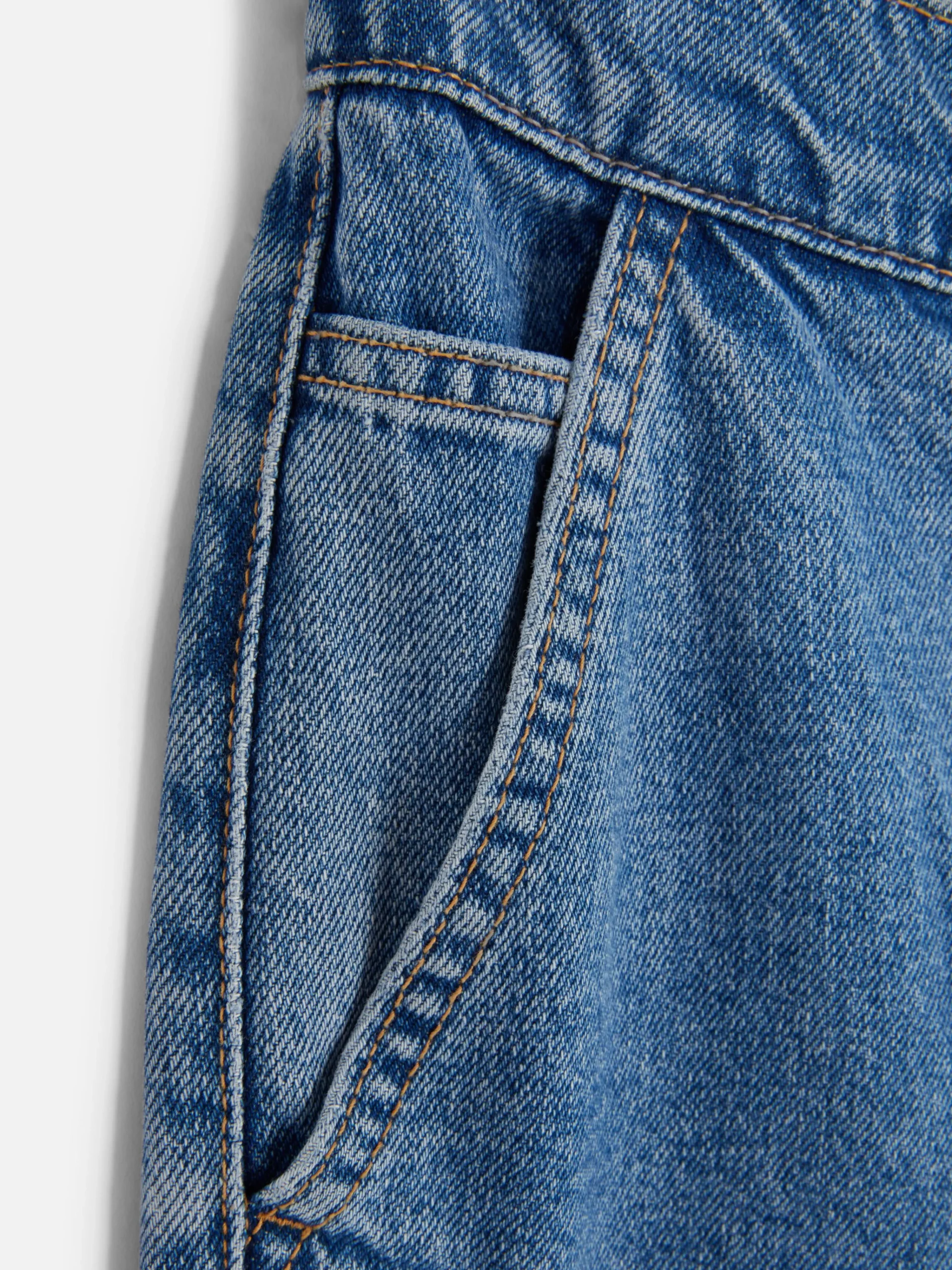 Outlet Jeans Mit Weitem Bein Und Elastikbund Damen Denim|Jeans