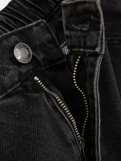 Online Jeans Mit Weitem Bein Und Elastikbund Damen Denim|Jeans