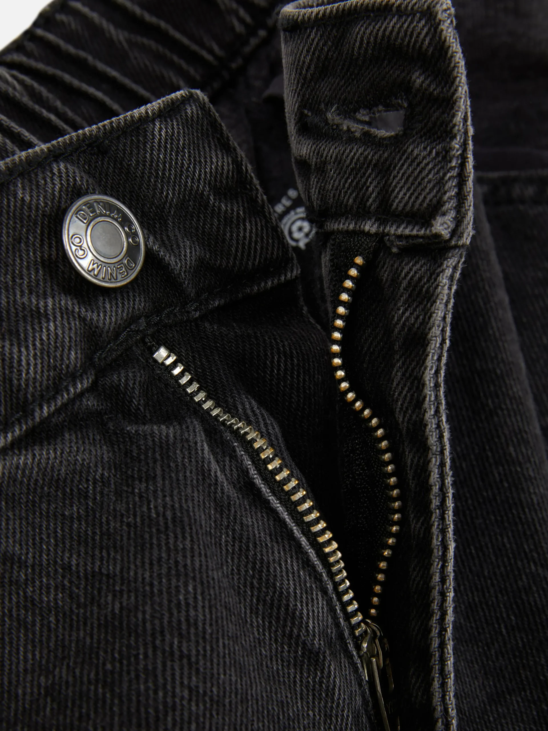 Online Jeans Mit Weitem Bein Und Elastikbund Damen Denim|Jeans