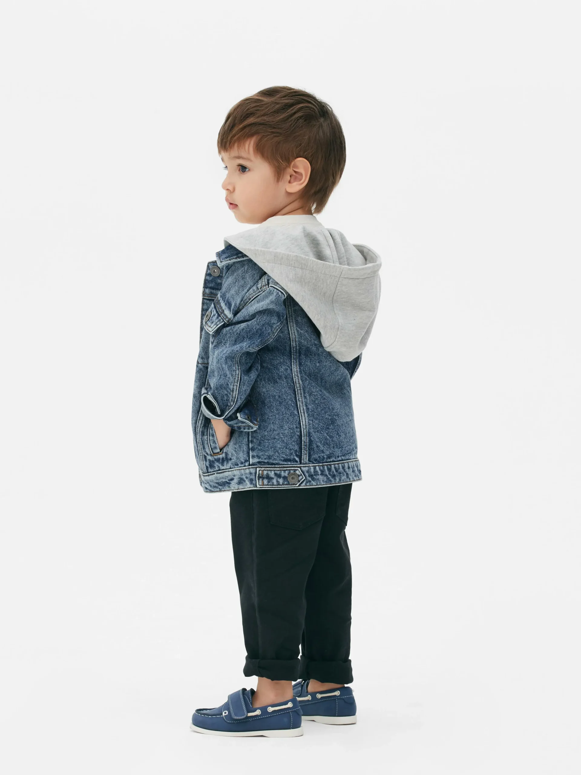 Online Jeansjacke Mit Kapuze Kinder Jacken Und Mäntel