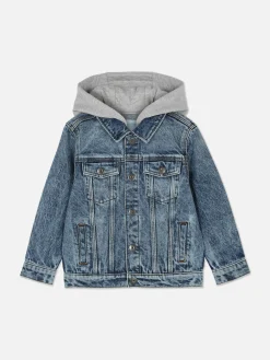 Online Jeansjacke Mit Kapuze Kinder Jacken Und Mäntel