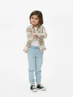 Sale Jeans-Jogginghose Mit Kordelzug Kinder Jeans