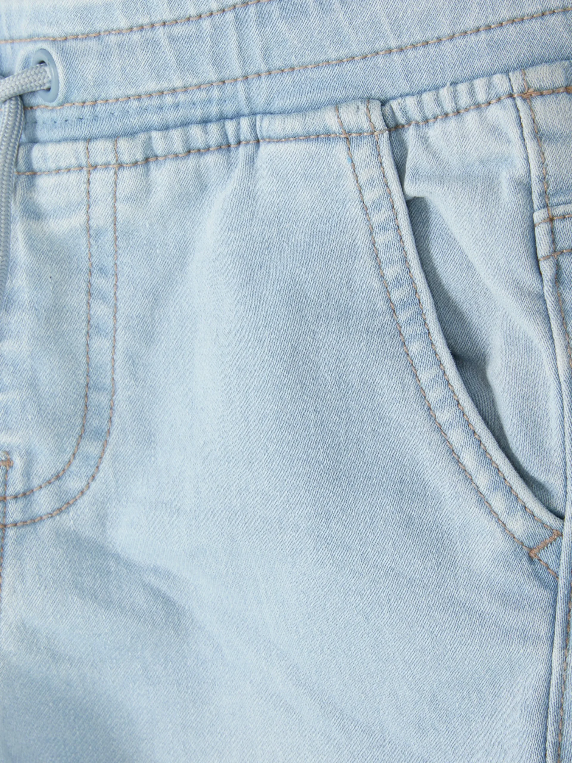 Sale Jeans-Jogginghose Mit Kordelzug Kinder Jeans