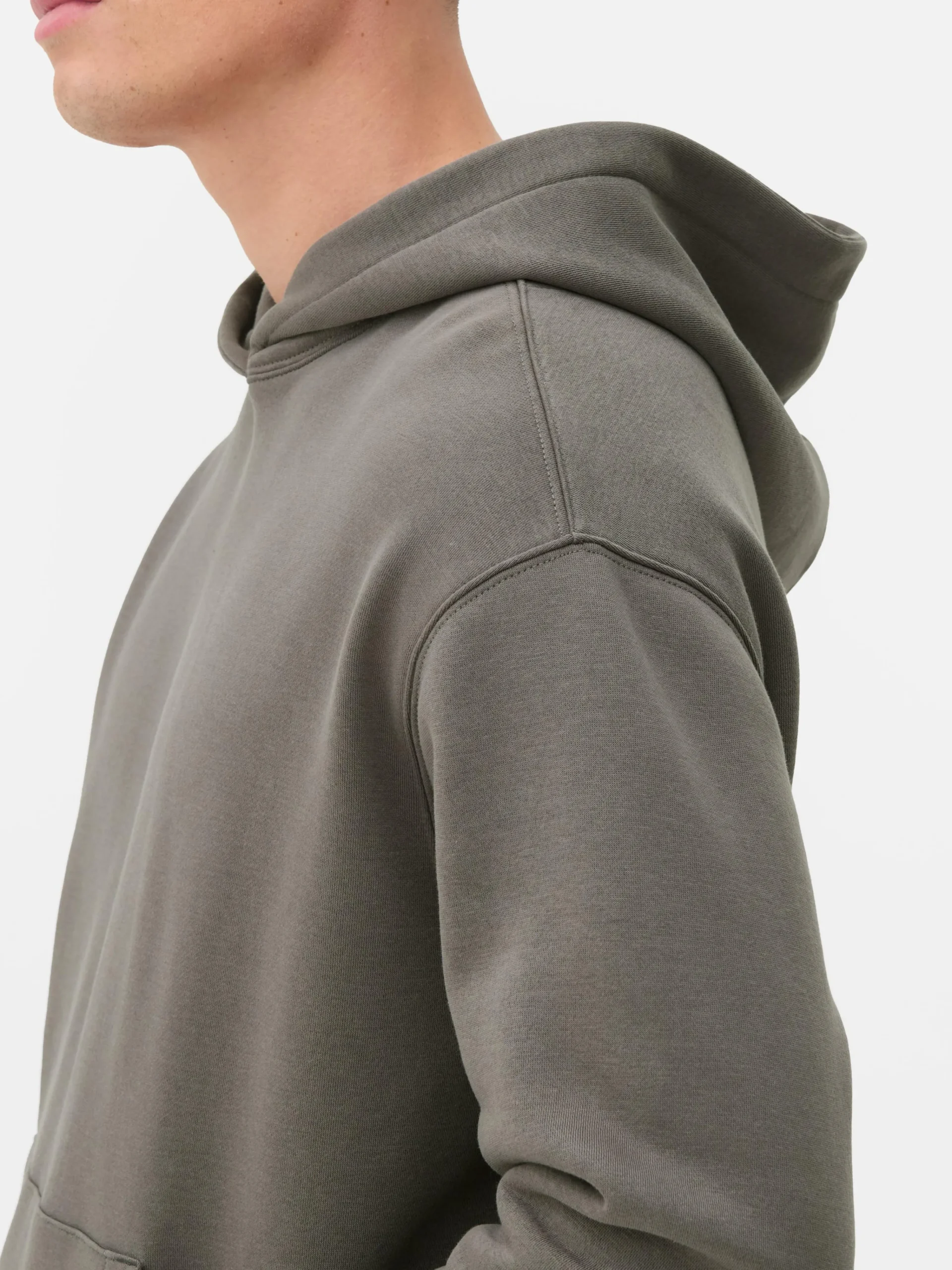 Discount Jersey-Hoodie Im Oversized-Look Herren Hoodies Und Sweatshirts