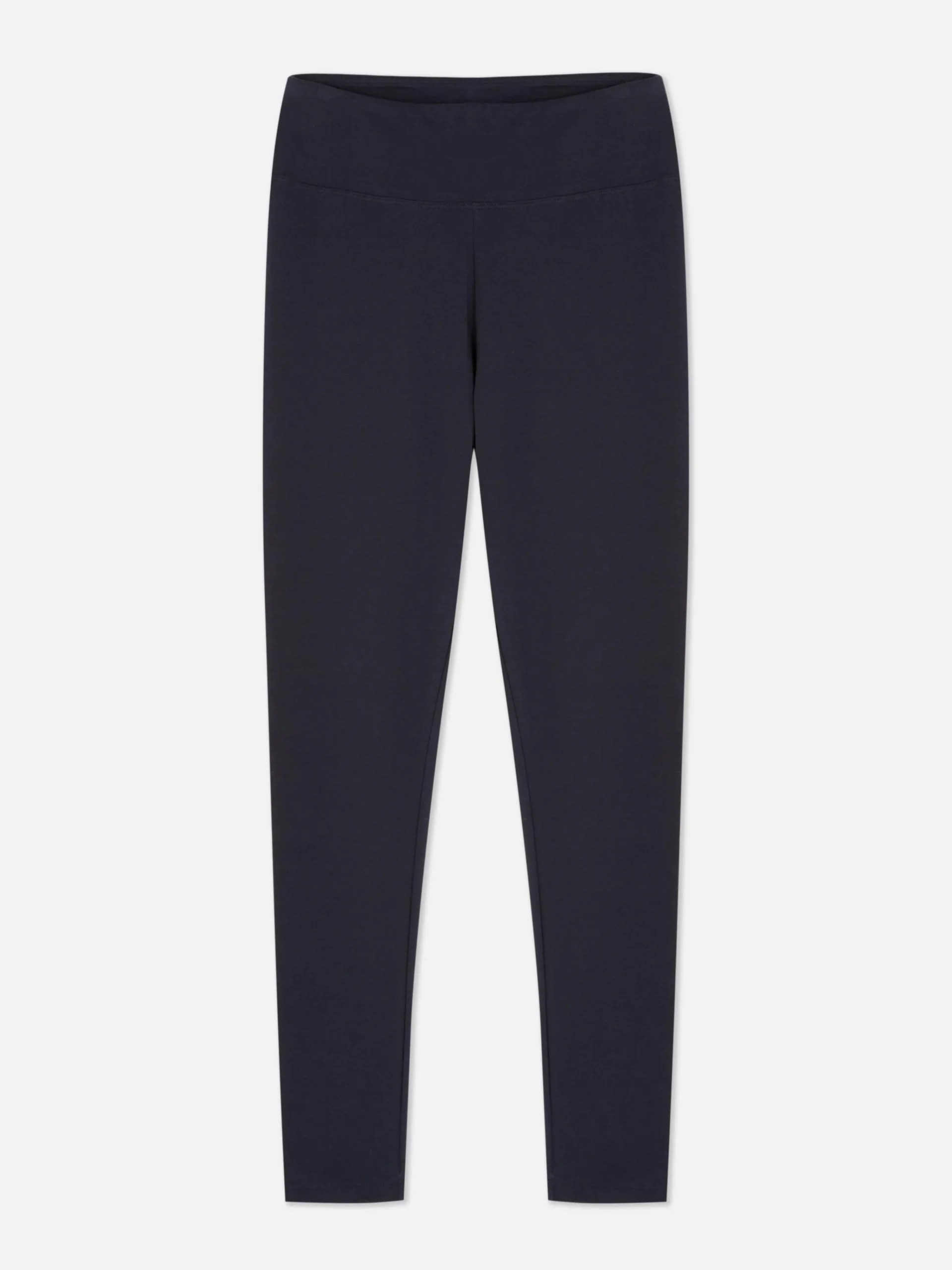 Outlet Jersey-Leggings Mit Hohem Bund Damen Hosen Und Leggings