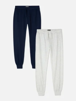 Online Jersey-Schlafanzughosen, 2er-Pack Herren Schlafanzüge