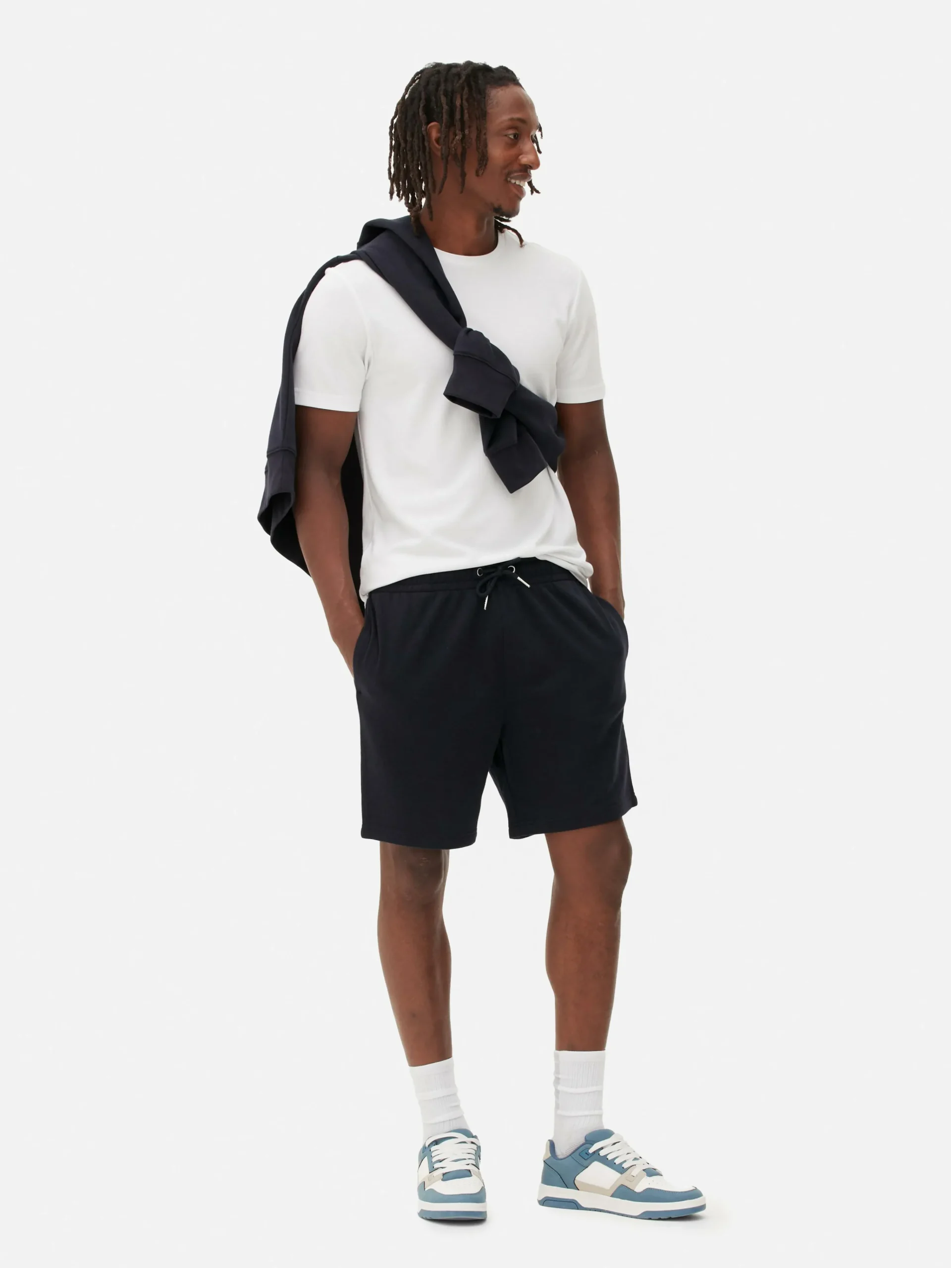 Jersey-Shorts Mit Kordelzug Herren Shorts