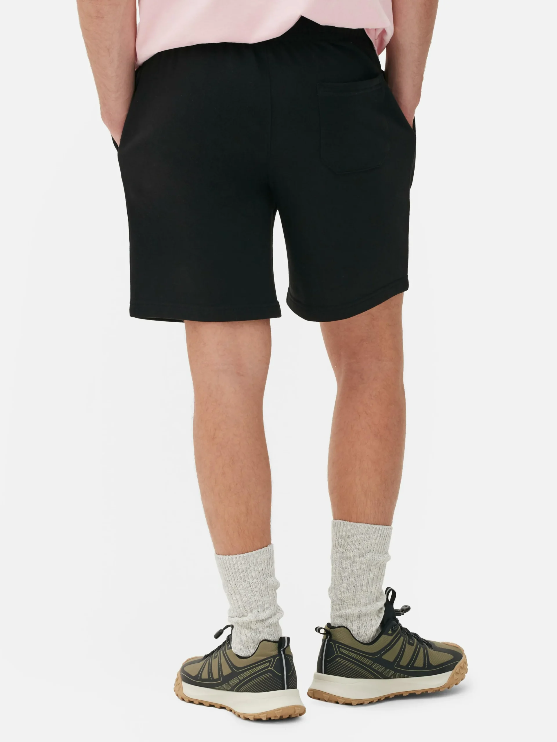 Clearance Jersey-Shorts Mit Kordelzug Herren Shorts
