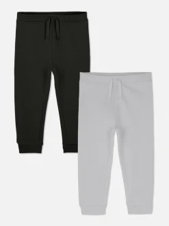 Outlet Jogginghosen Mit Kordelzug Und Bündchen, 2er-Pack Hosen Und Leggings