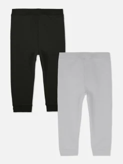Outlet Jogginghosen Mit Kordelzug Und Bündchen, 2er-Pack Hosen Und Leggings